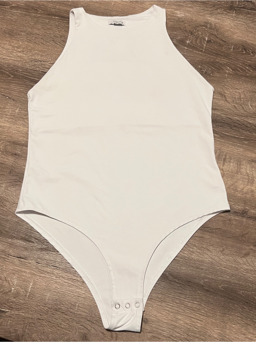 RioRia White Bodysuit